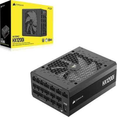 Corsair HX1200i, PCIe Gen5, 80 Plus Platinum, Full-modular, 1200 Watt